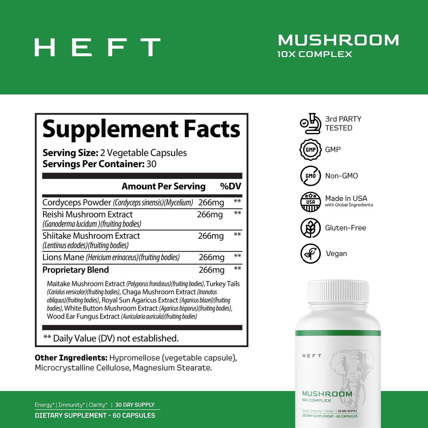 Detox Stack | Max Detox, Sea Moss, and Mushroom 10X