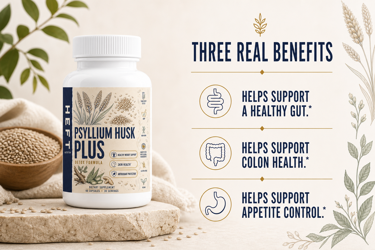 Psyllium Husk Plus product benefit highlights