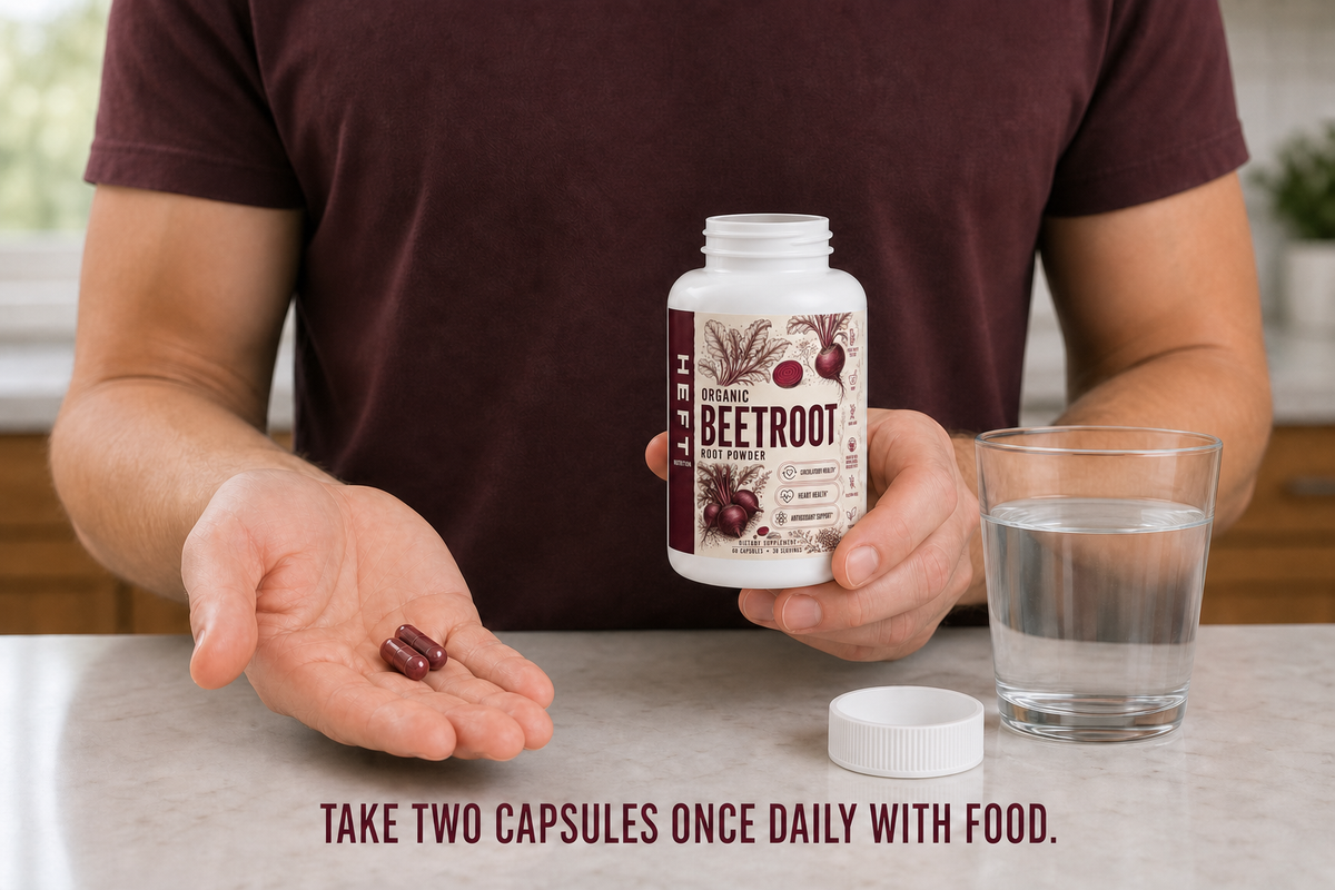 Beetroot suggested daily routine