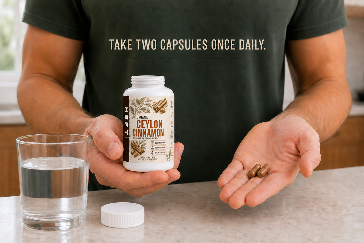 Ceylon Cinnamon suggested daily routine