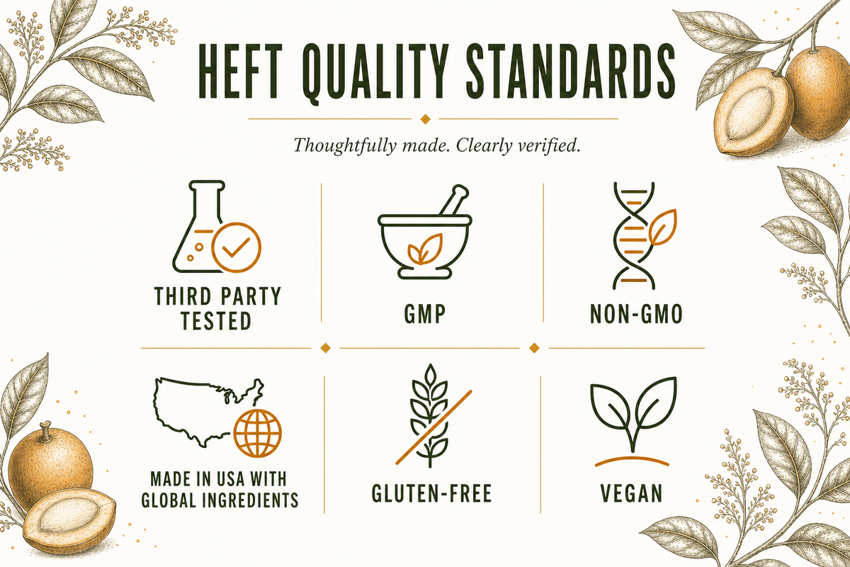 HEFT Nutrition quality standards