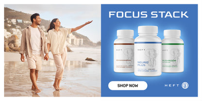 Focus Stack | Mushroom 10X, Ashwagandha, and Neuro Plus